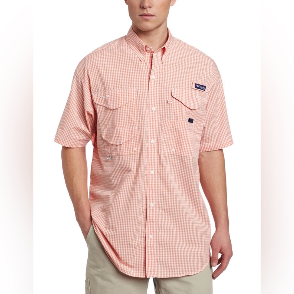 COLUMBIA PFG SUPER BONEHEAD FISHING SHIRT VENTED TACTICAL Medium